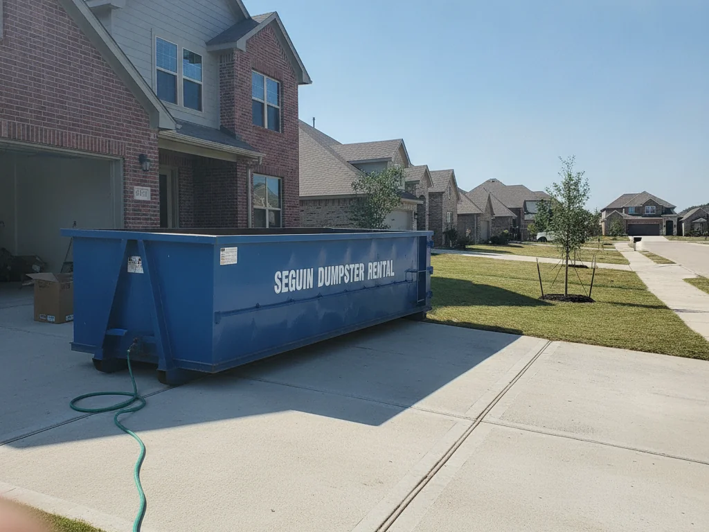 Dumpster rental in Schertz, TX